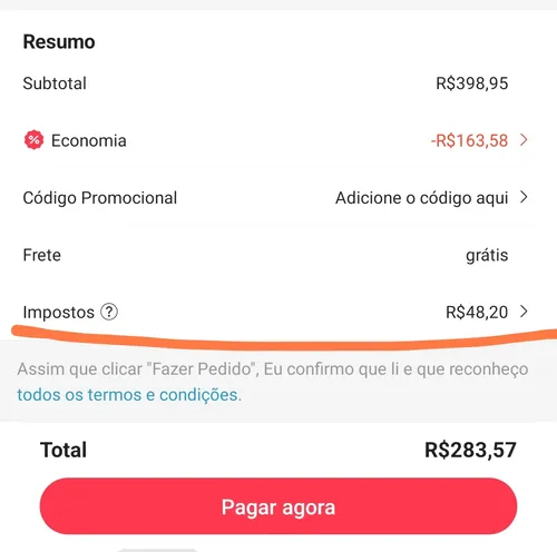 Imagen na descrição da promoção