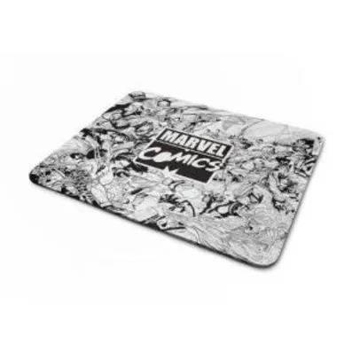 Mousepad Marvel Comics Preto e Branco - R$19