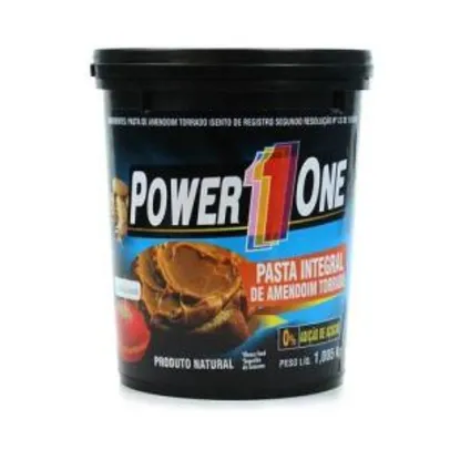 Pasta de amendoim (1,005 Kg) -Power one - Frete grátis para várias localidades
