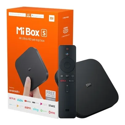 Xiaomi Mi TV Box S 4k Ultra HD HDR Android 9.0 8GB