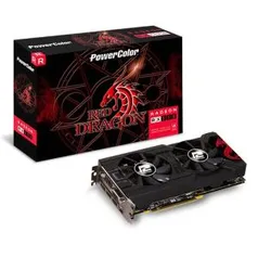 (Boleto) PLACA DE VIDEO POWERCOLOR RADEON RX 570 4GB GDDR5 RED DRAGON 256-BIT, AXRX 570