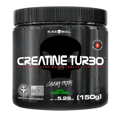 Foto do produto Black Skull Creatine Turbo 150g / Limão