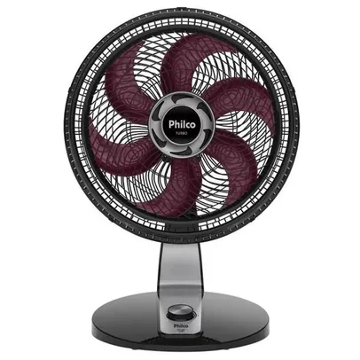 Ventilador Philco Pvt400 6 Pás Bordô 3 Velocidades Turbo 220V