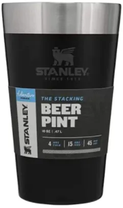 Copo Térmico de Cerveja Beer Pint Preto 473 ml Stanley Original | R$125