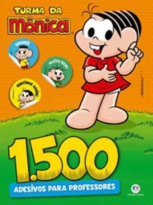 [PRIME] 1500 adesivos para professores - Turma da Mônica (Português) | R$ 10