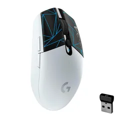 Mouse Gamer Sem Fio Logitech G305 K/DA LIGHTSPEED com 12000 DPI e 6 Botões Programáveis, Edição League of Legends KDA - 910-006052