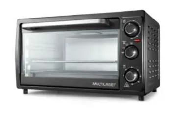 Forno Elétrico Multilaser 127V 1500W 46 Litros Temporizador Preto | R$ 396