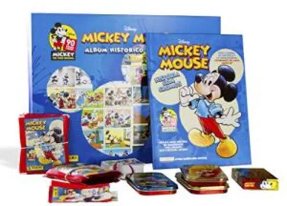 Álbum Mickey 90 Anos - Caixa Premium