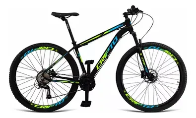 Bicicleta Aro 29 Cripto 24 Marchas Shimano E Freios A Disco