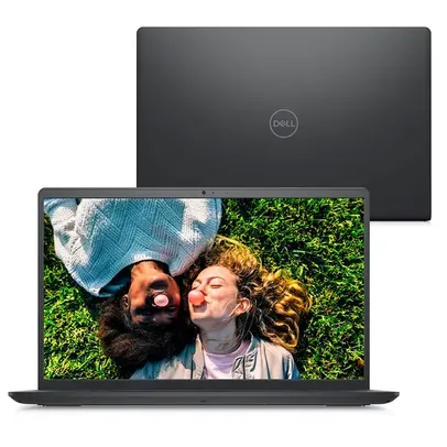 (C. OURO) Notebook Dell Inspiron - Ryzen 5 5500u 8GB 256GB Windows 11 15.6 FHD WVA Preto