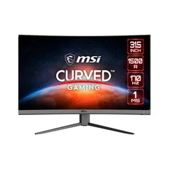 Monitor Gamer MSI G32CQ4 E2, 31.5, 170Hz, WQHD, 1ms, DisplayPort e HDMI, Adaptive-Sync