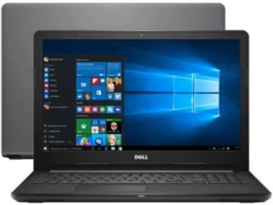 Notebook Dell Inspiron 15 i15-3576-A70 - Intel Core i7 8GB 2TB 15,6” Placa de Vídeo 2GB por R$ 3104