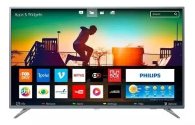 Smart TV LED 50" Philips 50PUG6513/78 4K - R$1.599