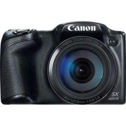 Câmera Digital Canon Powershot SX400IS 16MP Zoom Óptico por R$ 585