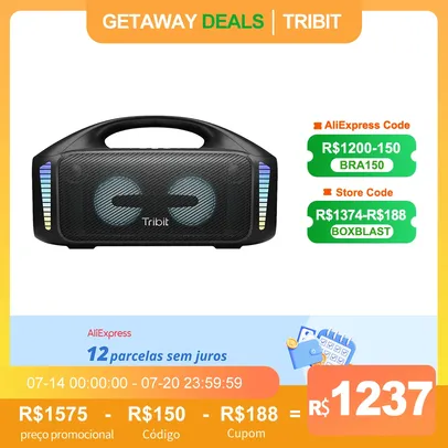 [Do brasil/Moedas] Caixa Tribit StormBox Blast bluetooth 90w