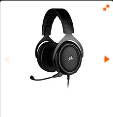 Headset Gamer Corsair HS50 Pro Stereo Carbon, CA-9011215-NA