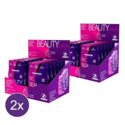 Kit 2x Beauty Drops Proteína Líquida Isolada c/ colágeno - 60ml 12 Unid | R$20