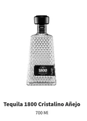 Tequila 1800 Cristalino Añejo