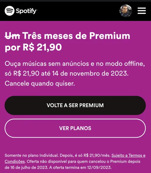 Imagen na descrição da promoção