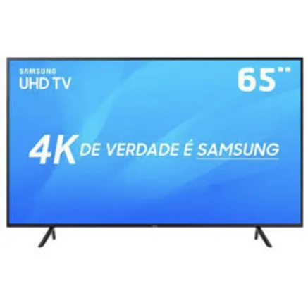 Smart TV LED 65” Samsung Série 7 4K HDR 65NU7100 R$2879