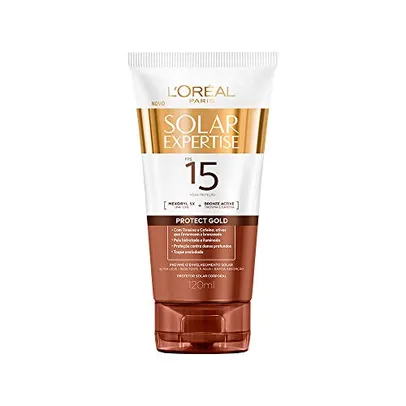 Protetor Solar Corporal L'Oréal Paris Solar Expertise Protect Gold FPS 15, 120ml