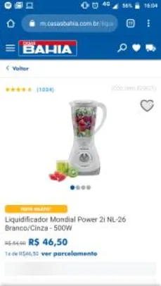 Liquidificador Mondial Power | R$47