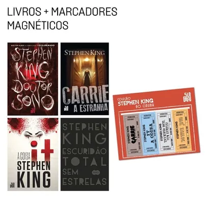 [AME = R$71,91] Kit Stephen King no Cinema - Exclusivo