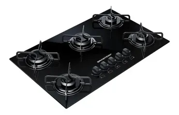 Cooktop A Gás 5 Bocas Brastemp Ative! Bdd75ae