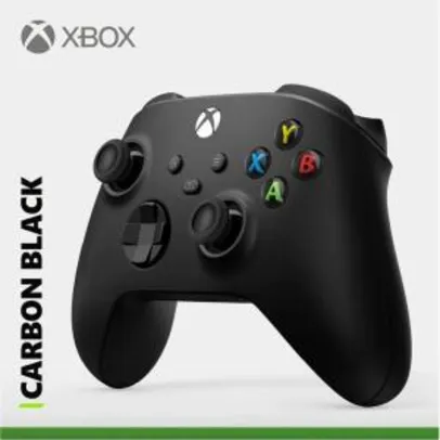 [R$ 345 COM AME] Controle Xbox Series Carbon Black - R$ 363