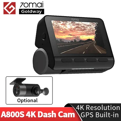 Câmera Automotiva Dash Cam 70mai A800S | R$496