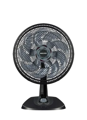 [AME R$104,49] Ventilador de Mesa 40cm Mallory Neo Air 15 Preto e Grafite - 220v