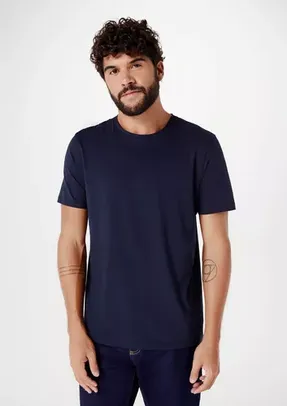 Camiseta Básica Em Algodão PIMA Hering