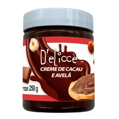 [AME 6,37] Creme de avelã 250G Delicce