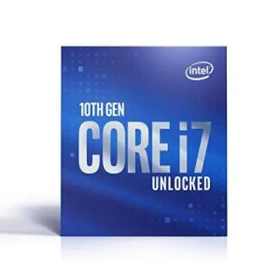 Processador intel 10700k core i7 (1200) 3.80 ghz box | R$2789