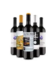 Kit 5 vinhos -  R$89.90