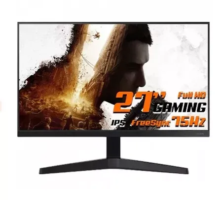 Monitor Gamer Samsung T35F, 27 Pol, 75Hz, Full HD, IPS, HDMI/VGA, LF27T350FHLMZD