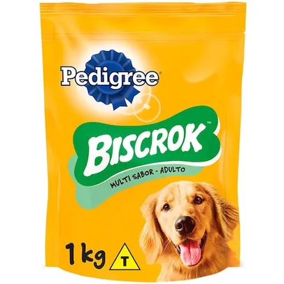 Biscoito para Cães Adultos Pedigree Biscrok Multi 1kg