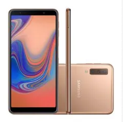 [à Vista] Samsung Galaxy A7 64GB Cobre 4G Tela 6.0 [2018]