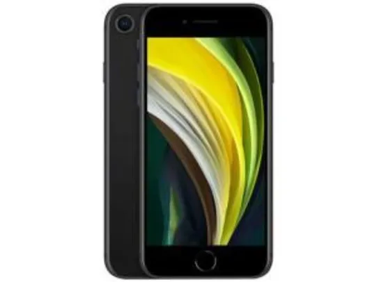 iPhone SE Apple 64GB Preto 4,7” 12MP iOS R$2561