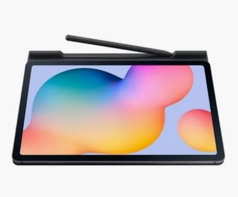 Tablet Samsung Galaxy Tab S6 Lite, 4G, Bluetooth, Android 10.0, 64GB, 8MP, Tela de 10.4´, Cinza | R$2184