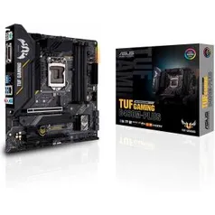 Placa Mãe Asus TUF GAMING B460M-PLUS, Chipset B460, Intel LGA 1200, mATX, DDR4 | R$729