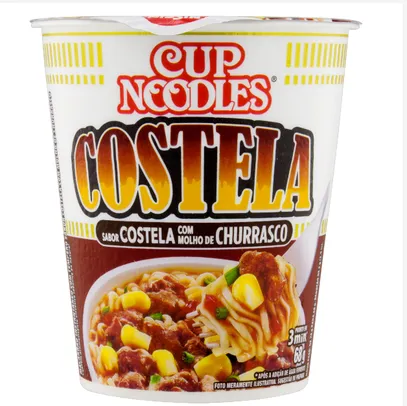 MIOJO Instantâneo SABORES VARIADOS Nissin Cup Noodles Copo 68g | R$2,65