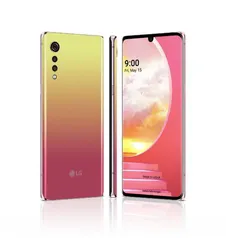 Smartphone LG Velvet, Amarelo, 128GB, Tela 6.8, Câm. 48MP