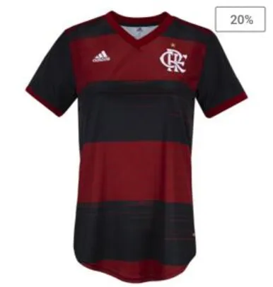 Camisa Flamengo Feminino 2020 Adidas | R$150
