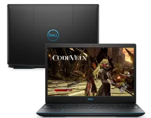 (APP+AME) Notebook Gamer Dell G3-3590-A60P Intel i7 8GB GTX 1660ti SSD 512 I R$ 6640