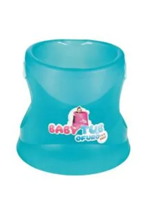 Banheira Babytub Ofurô Cristal - 1 A 6 Anos - Azul Translúcido - Baby Tub | R$203