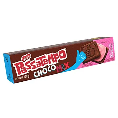 [RECORRÊNCIA] Biscoito, Chocomix, Morango, Passatempo, 130g | R$ 1,37