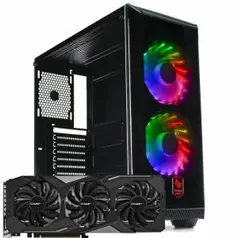 COMPUTADOR PICHAU GAMER I5-8400, GEFORCE RTX 2070 8GB GIGABYTE GAMING OC, 8GB RGB DDR4, HD 1TB, 600W, ROSTOCK RGB - R$5200