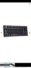 Teclado Mecânico Gamer RGB Xtrike Me GK-914 Rainbow, Switch Blue, Black