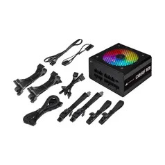 Fonte Gamer para PC Corsair CX650F, 650W, RGB, ATX, 80 Plus Bronze, Modular, Preto - CP-9020217-NA